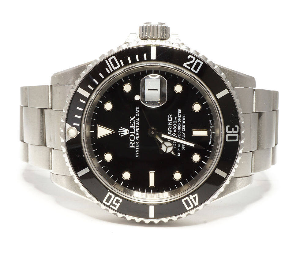 ROLEX 1989 Submariner Date, 16610, 40mm, Steel, Boxed