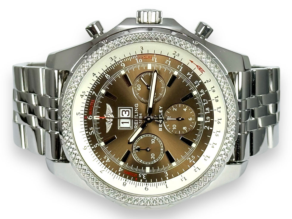 BREITLING Bentley 6.75, A44362, Bronze Dial, Boxed