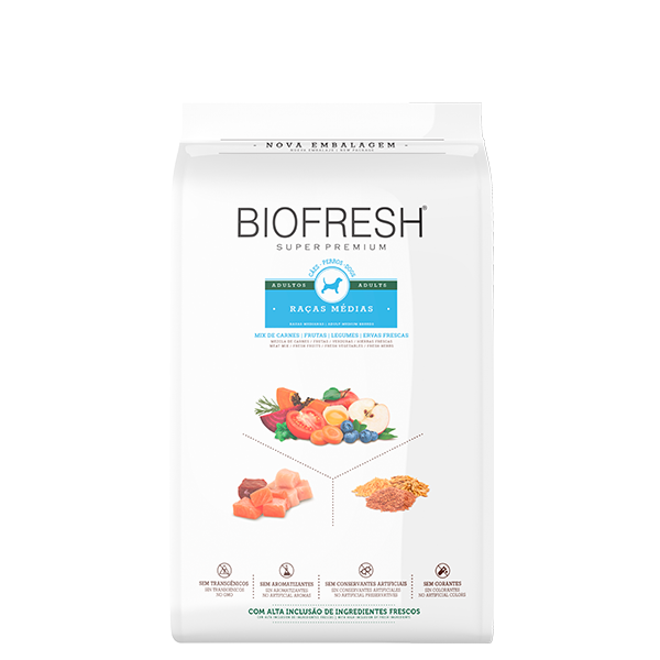 Miniatura: Biofresh - Ração Seca para Cães Adultos Médio