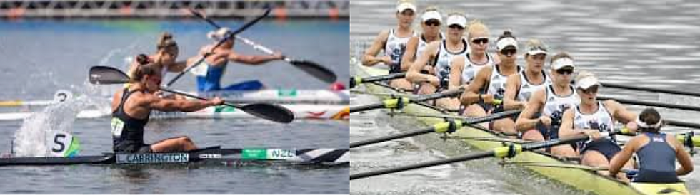 Sprint Kayaking vs. Rowing