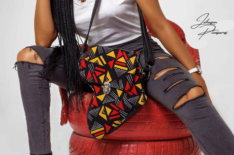 Miniature : Sac en Wax Afrique