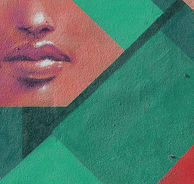 Nose & Lips Wall Art