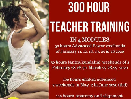 300-HOURS VINYASA FLOW YOGA TEACHER TRAINING