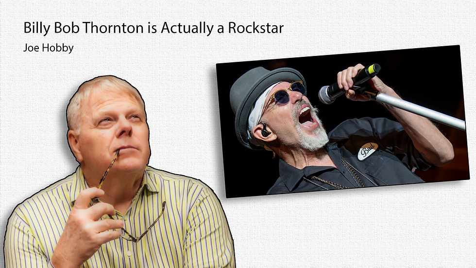 Billy Bob Thornton is Actually a Rockstar