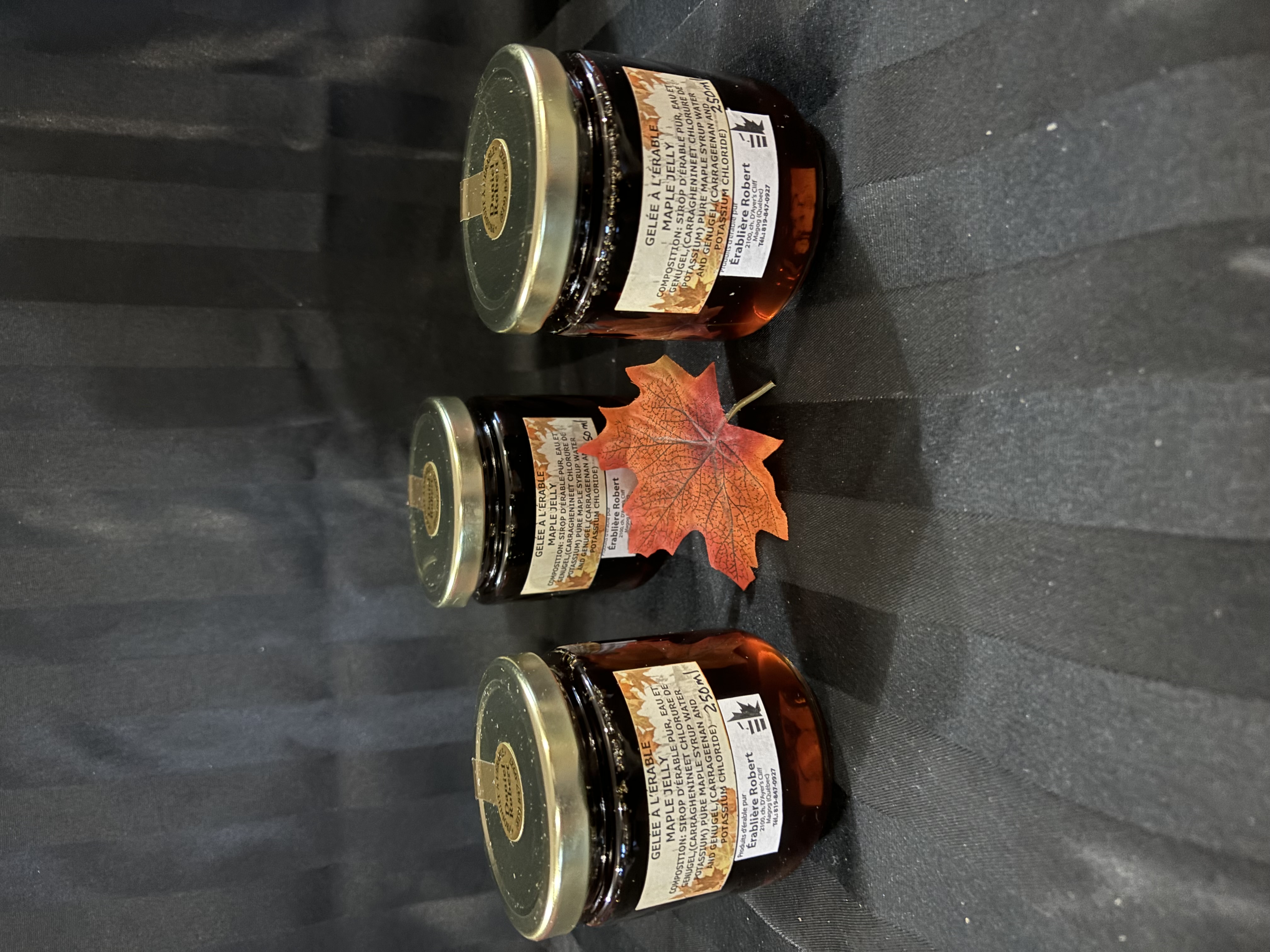 Gelée à l'érable