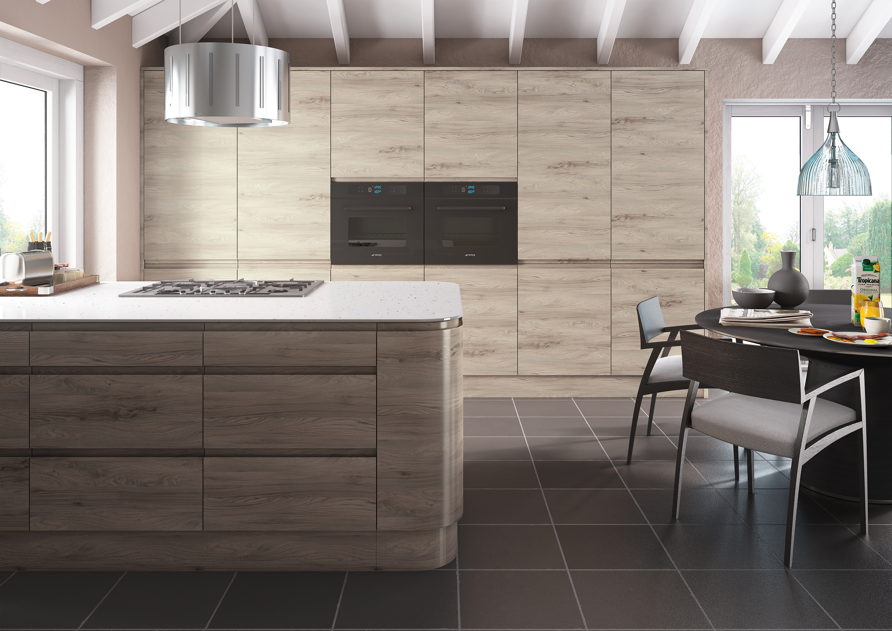 Malton Stone Elm Kitchen