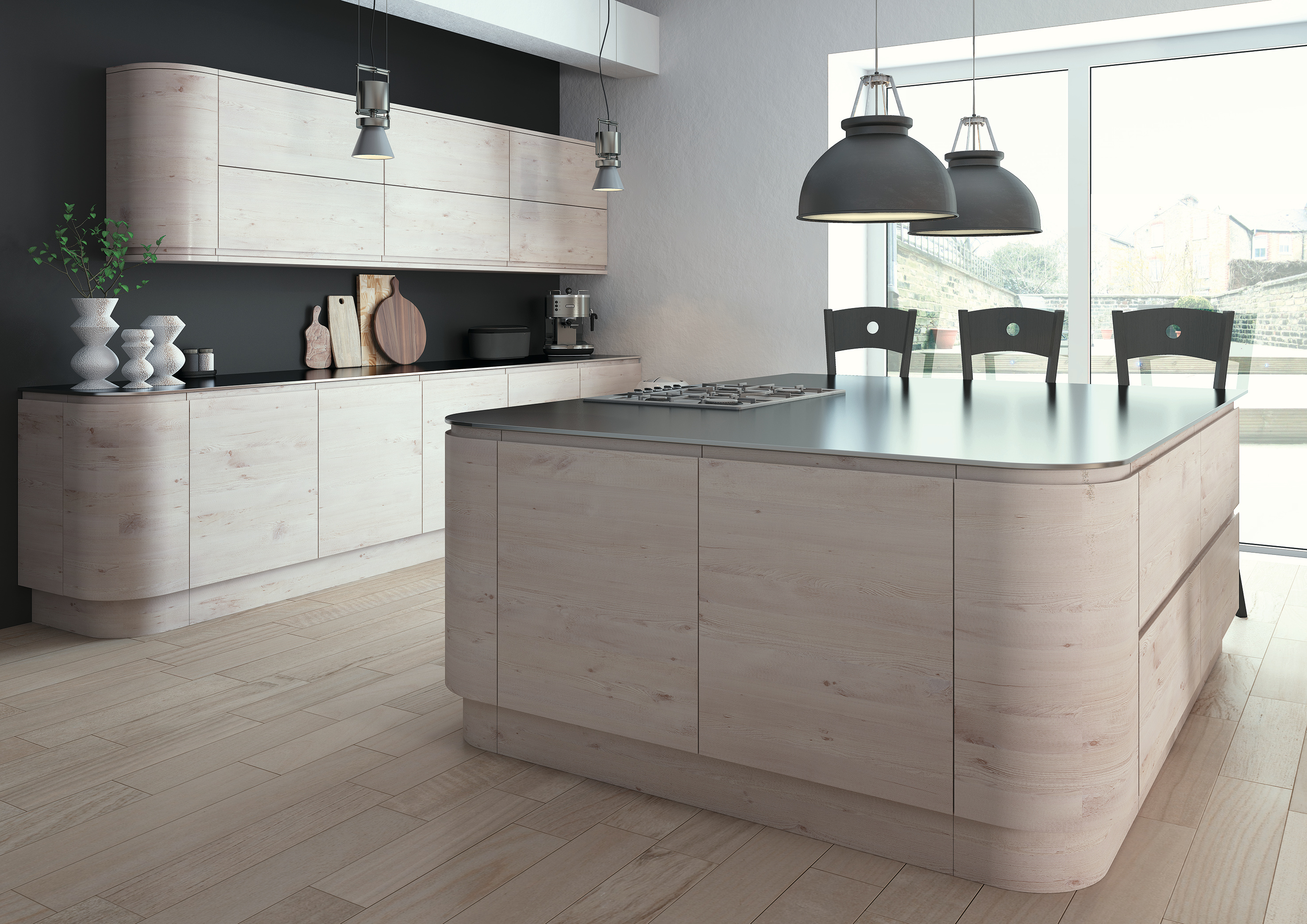 Malton Hemlock Nordic Kitchen