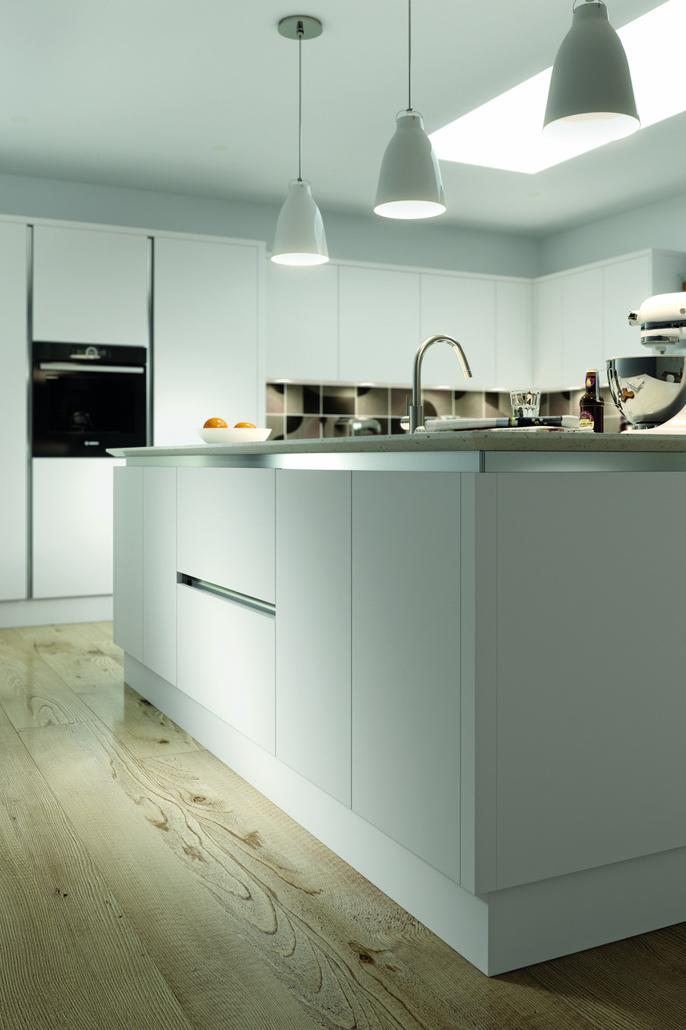 Slabivo vero matt light grey