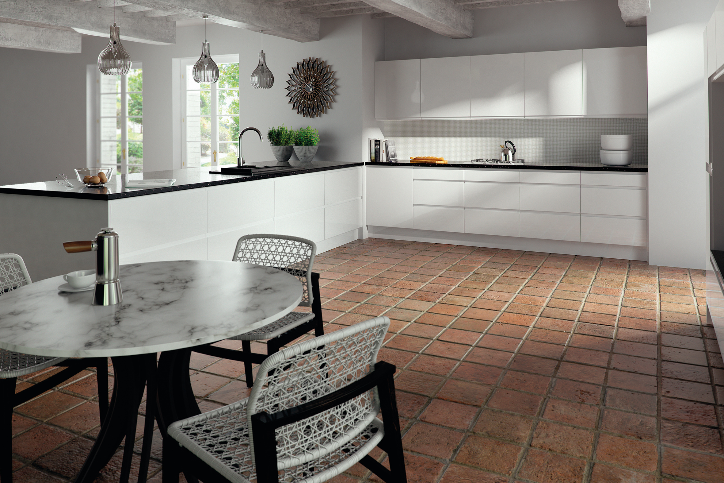 Lacarre Gloss White Kitchen