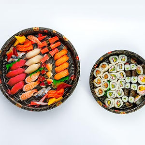 P4.Sashimi+Sushi+Maki Roll (84 Pcs)