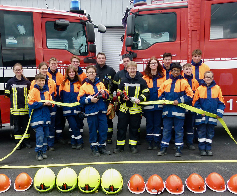 Die Nachwuchsbrandschützer der Usinger Feuerwehr feiern am 30. August mit einem „Spiel ohne Grenzen“ ihr 50-jähriges Bestehen und hoffen auf viele Zuschauer. Foto: Feuerwehr Usingen