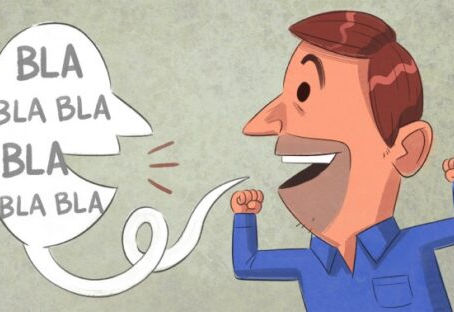 Hablar solo en voz alta