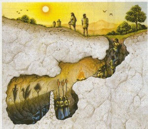 La alegoría de la caverna