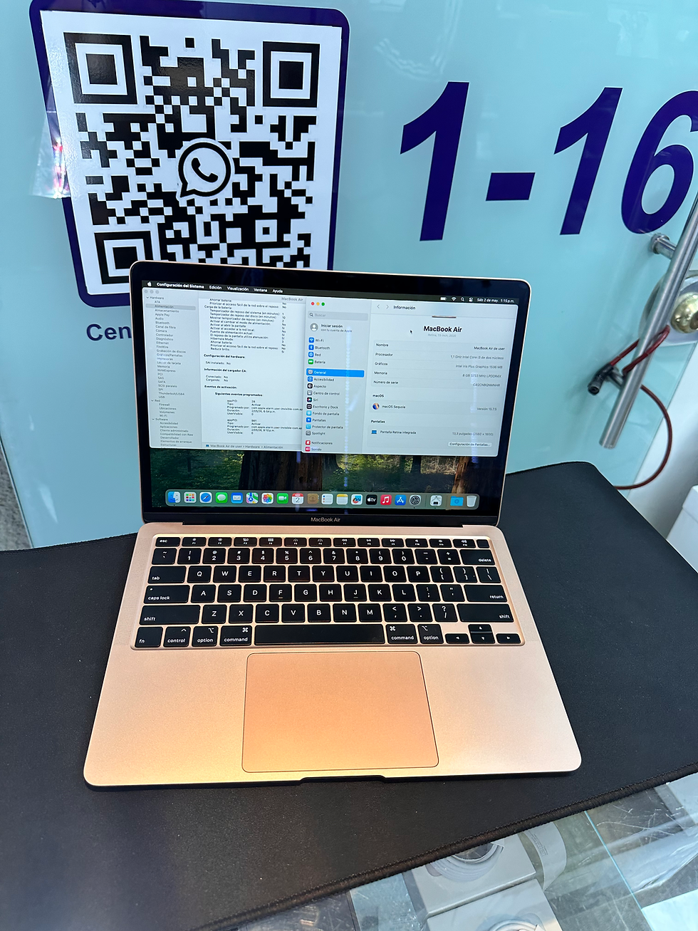 Miniatura: MACBOOK AIR 13.”  (2020) I3 8GB 256SSD