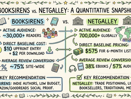 Ready to choose the perfect review platform for your next book launch? BookSirens vs. NetGalley: The raw data you need, decoded.
