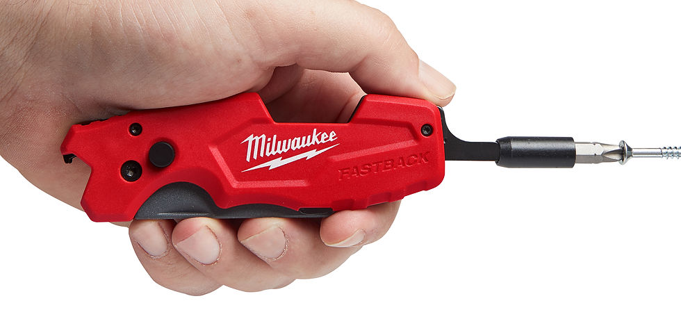 Thumbnail: Milwaukee 6-1 knife fast back