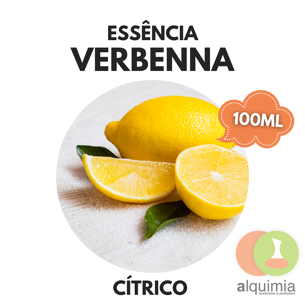 Essência Verbenna 100ml Para Cosméticos e Aromatizantes