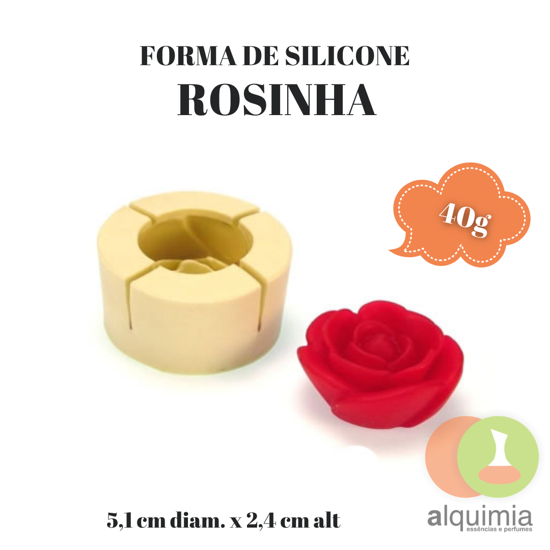 Rosinha - Forma de Silicone