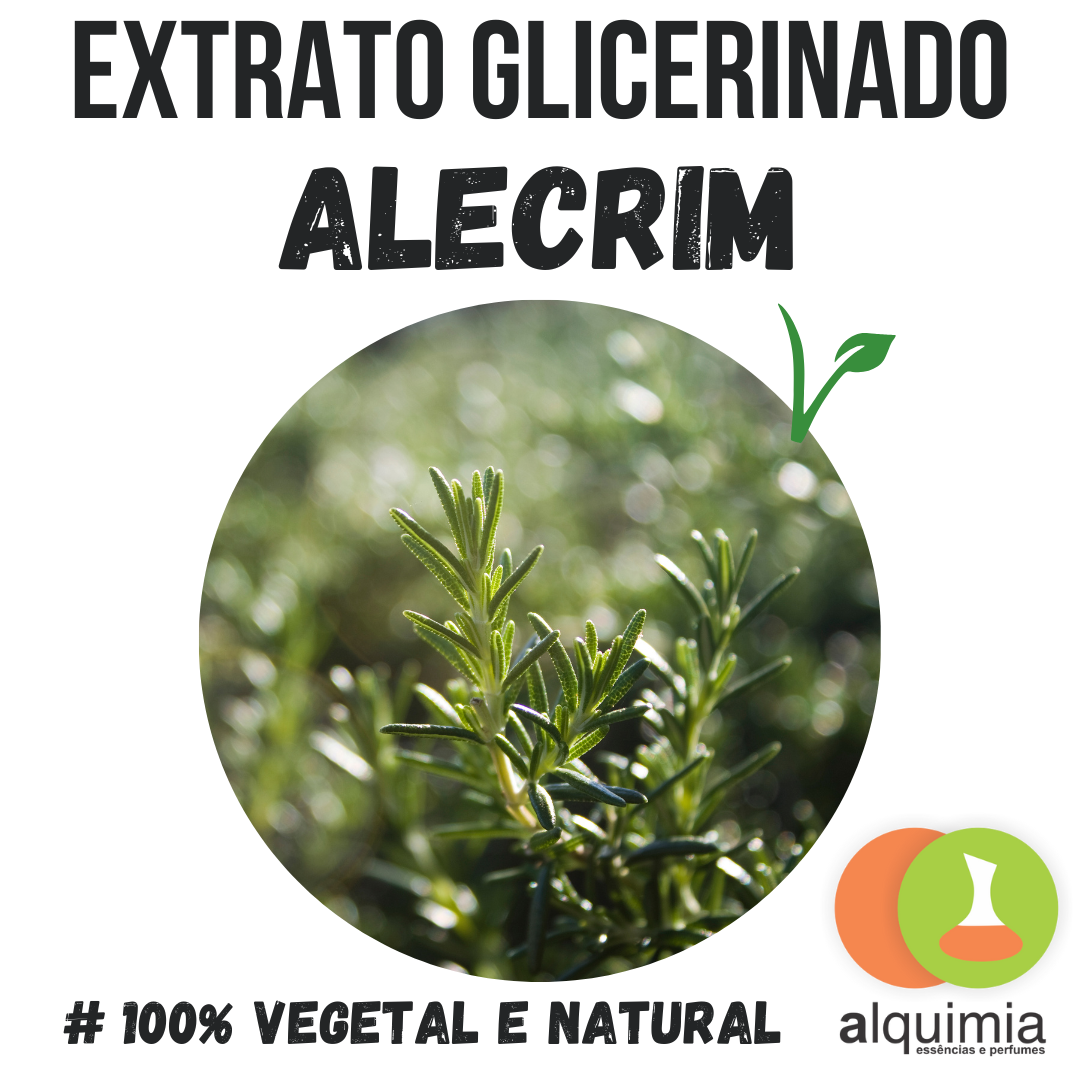 Extrato Glicerinado de Alecrim 100ml