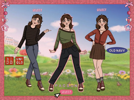 Dressup.com/Selfportraits 