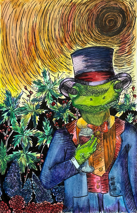 Psychedelic with a Splash of Wine