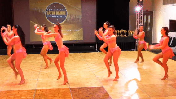 SLA Ladies Salsa Team New Zealand Champions
