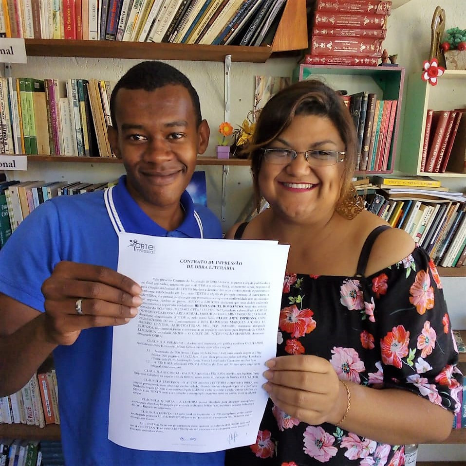 Bruno W. Samuell e Leninha Sousa