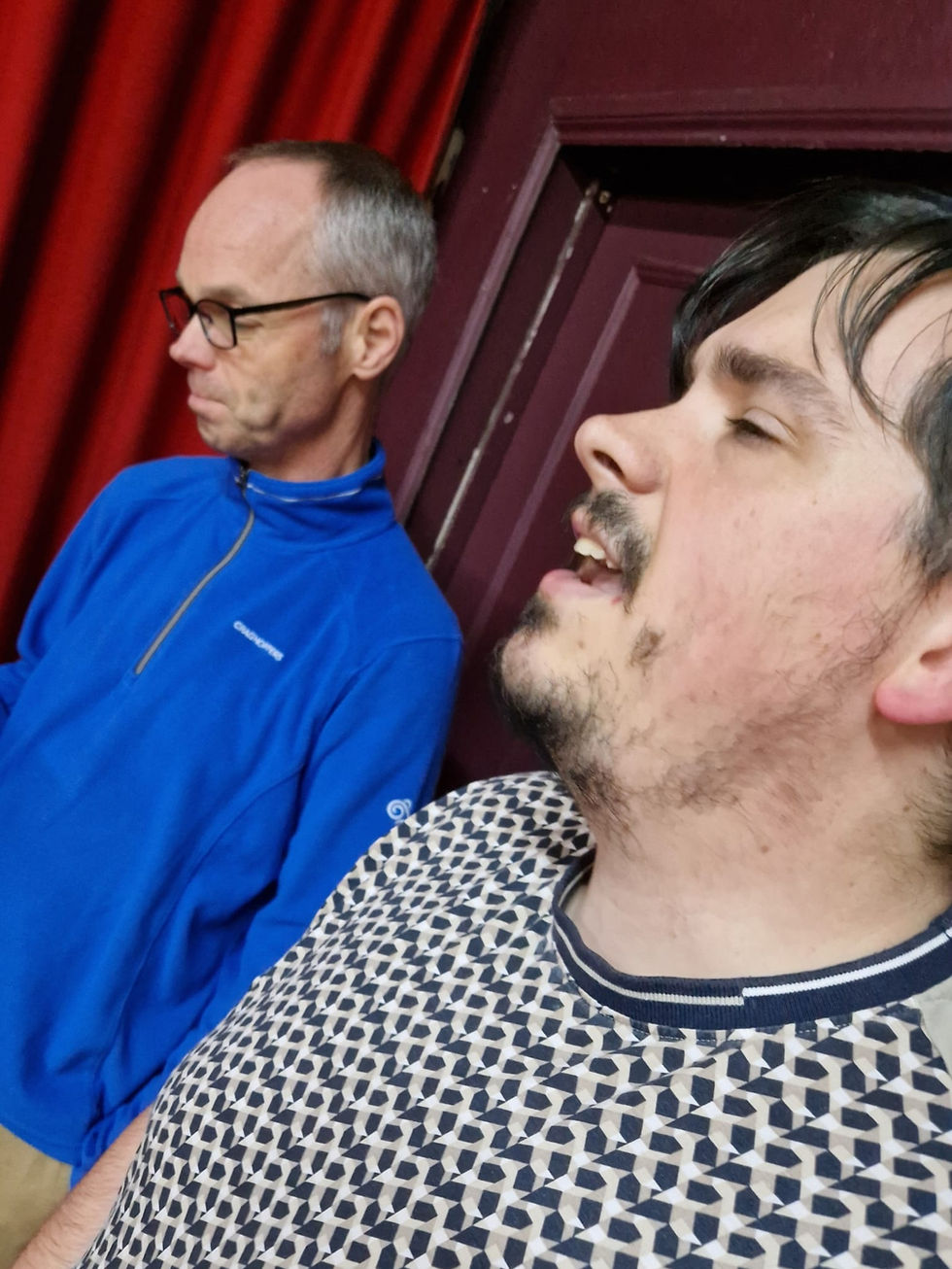 Allo Allo rehearsals Apr24 10