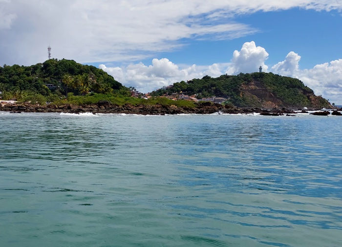 passando pelas praias