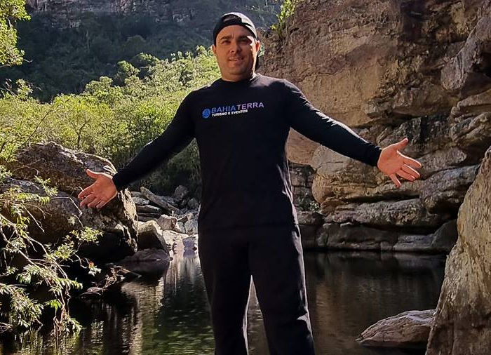 caminho para cachoeira da Fumacinha