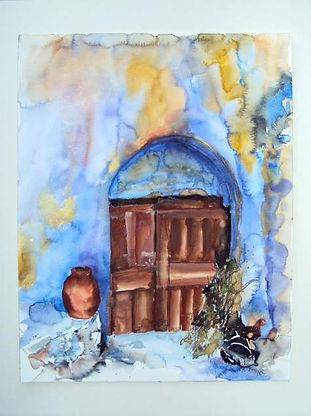 #Greek Door €140_39x29cm_15,35x11,41inch