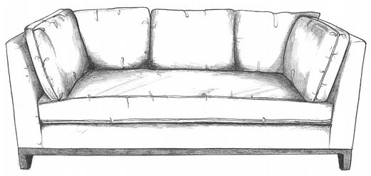 Traditional shelter sofa with an oak base