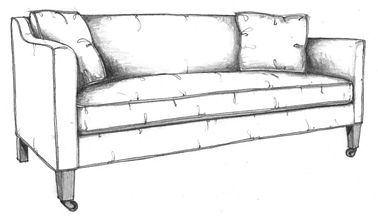 apartment size sofa