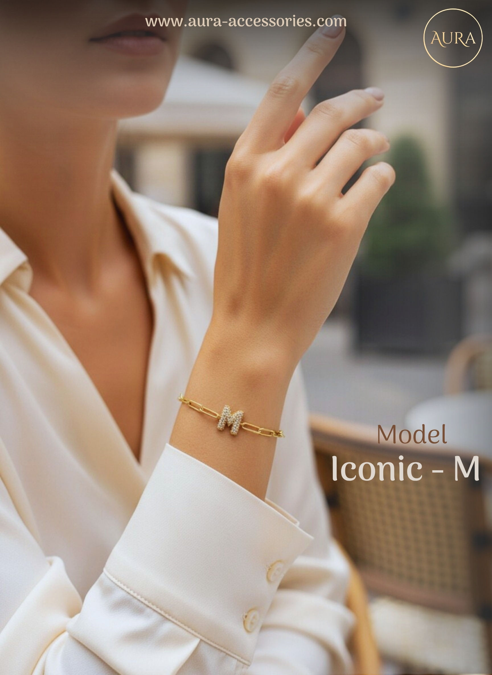 Iconic - M Bracelet – لمسة شخصية ببريق استثنائي