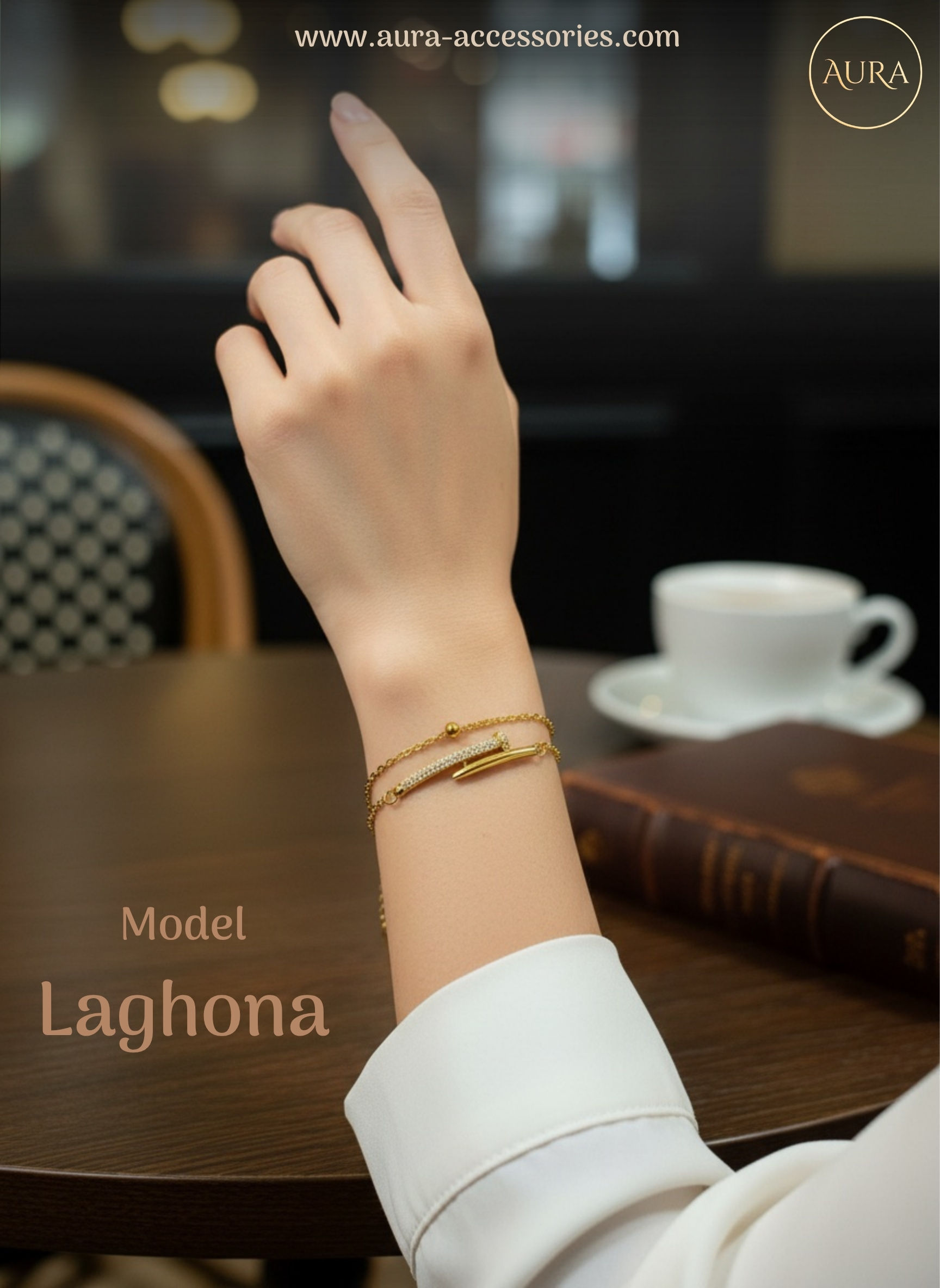Laghona Bracelet – سحر الازدواجية والتفاصيل الراقية