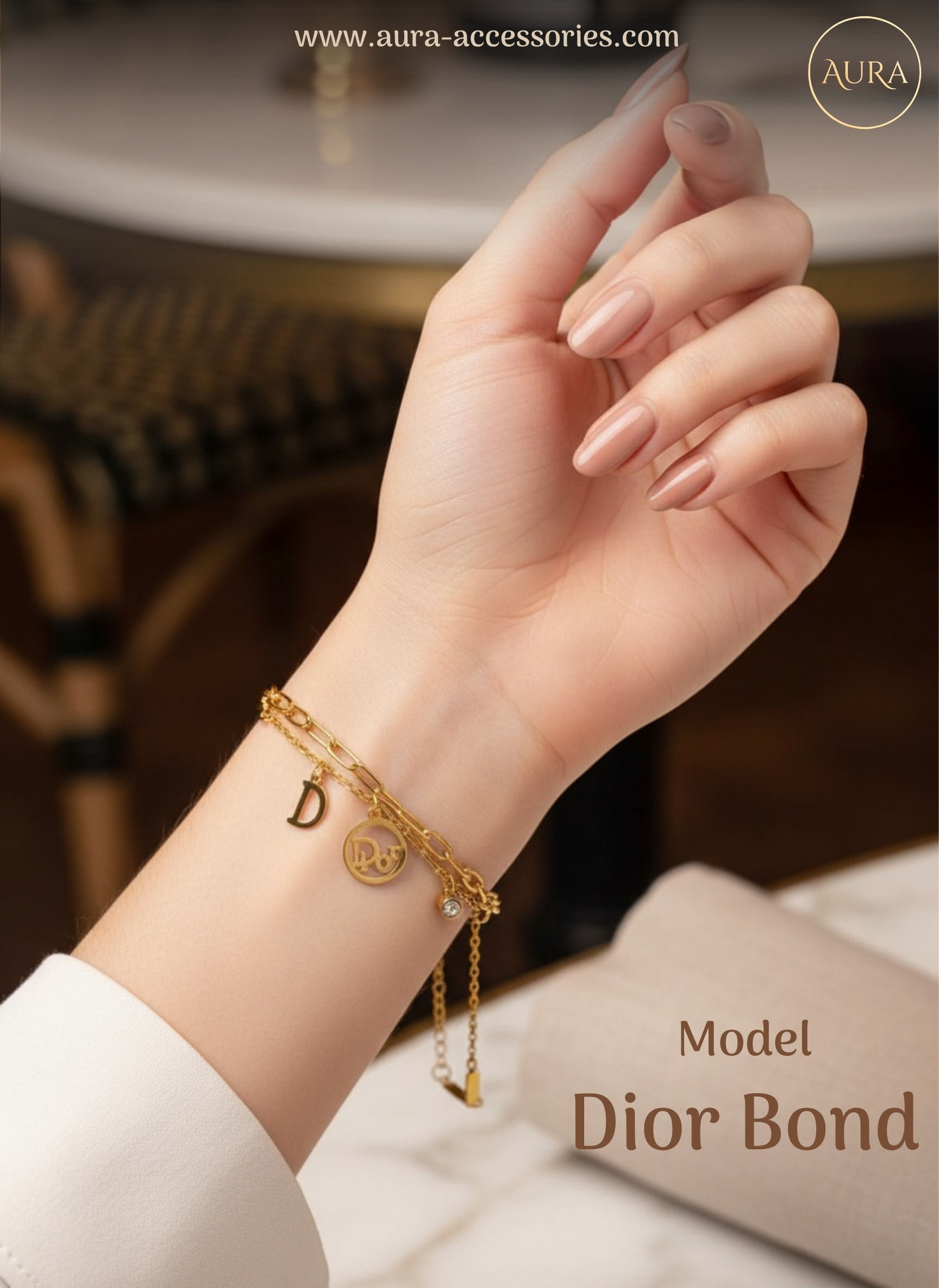 Dior Bond Bracelet – ترف الطبقات المتعددة بلمسة عصرية