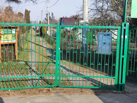 Modernizacja bramy wjazdowej od ul. Gen. Zielińskiego.