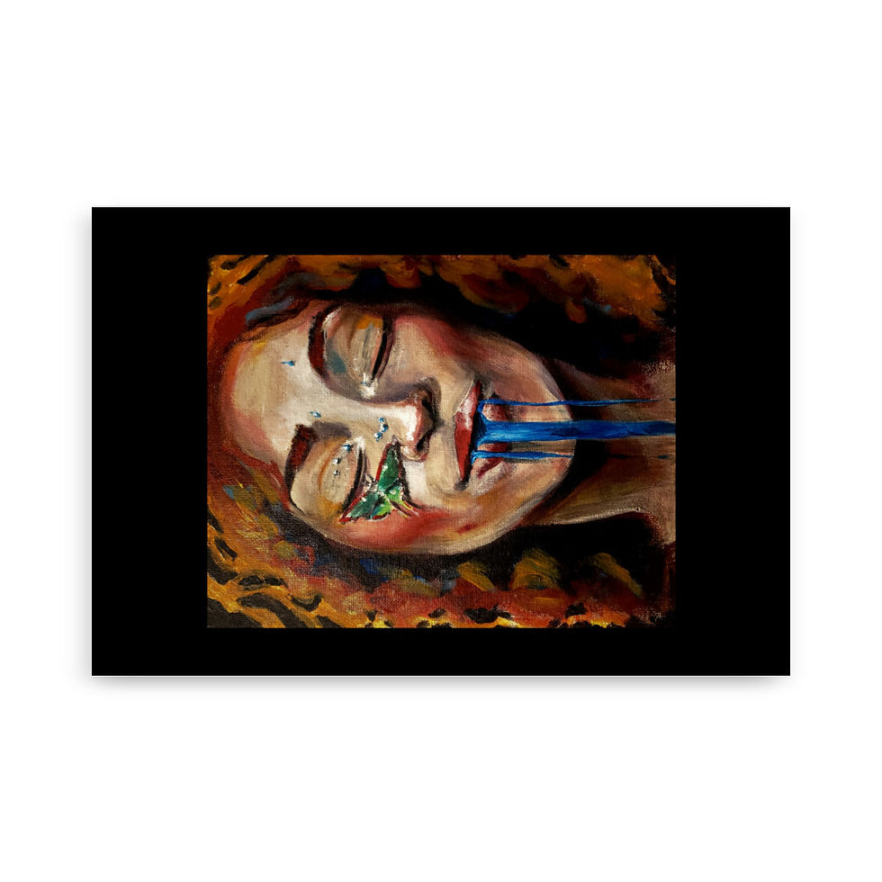 Thumbnail: Art print, with moth