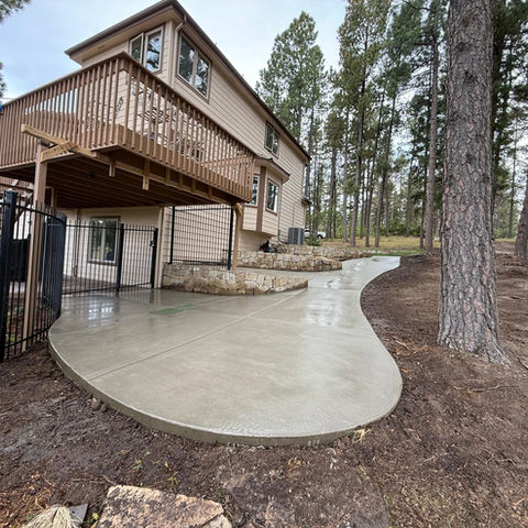 Concrete Patio