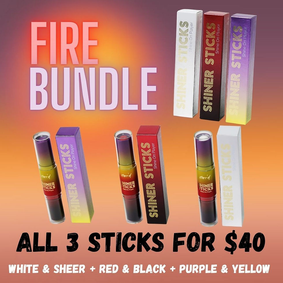 Starr'd Athletics Shiner Sticks Fire Bundle