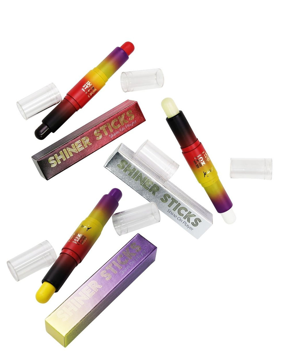 Thumbnail: SHINER STICKS - WHITE & SHEER