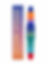 starr'd athletics shiner sticks color sunscreen spf30 eyeblack with moisturizer mineral-based navy orange
