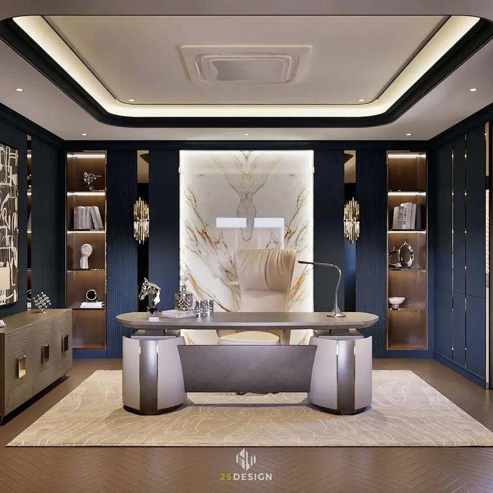 ผลงานออกแบบห้องทำงาน 25Design