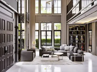 ผลงานออกแบบห้องนั่งเล่น 25Design