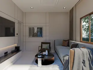 ผลงานออกแบบห้องนั่งเล่น 25Design