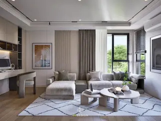 ผลงานออกแบบห้องนั่งเล่น 25Design