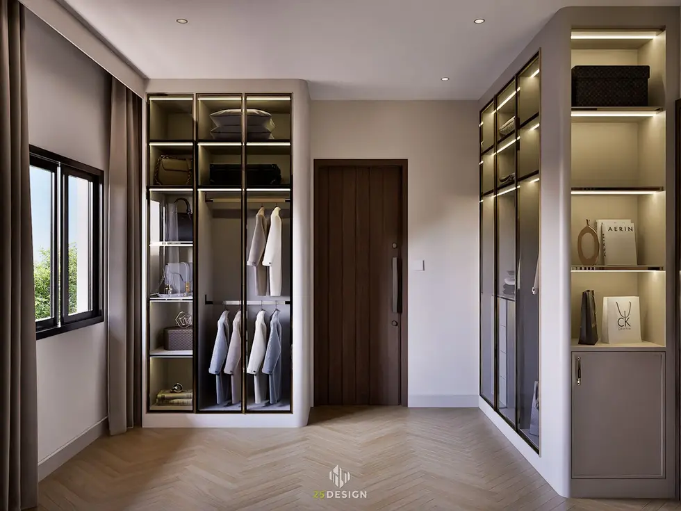 ผลงานออกแบบห้องแต่งตัว 25Design