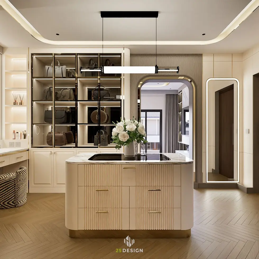 ผลงานออกแบบห้องแต่งตัว 25Design