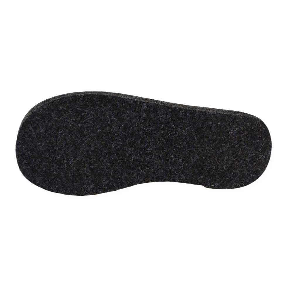 Miniaturbild: The Pool (E) Hausschuh Pantoffel Damen Gelb glatte Filzsohle 370/2