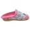 Miniaturbild: ALBEROLA KINDER HAUSSCHUH / PANTOFFEL HELLE SOHLE BIENE MIT BLUMEN ROSA X31040A